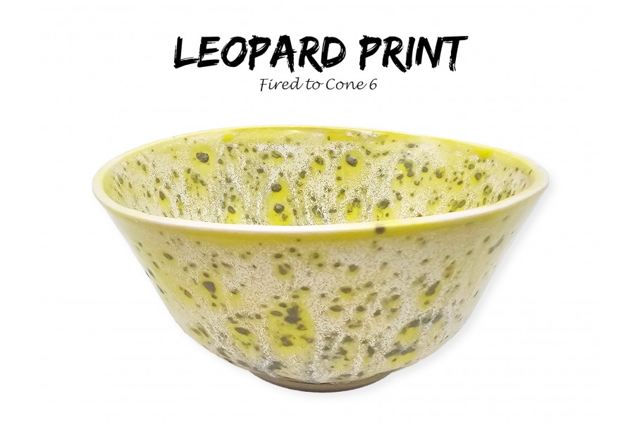 Featured Glaze Combination - Leopard Print Featured Glaze Combination - Leopard Print