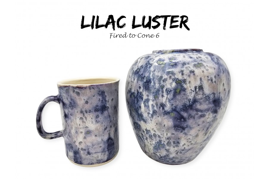 Featured Glaze Combination - Lilac Luster Featured Glaze Combination - Lilac Luster