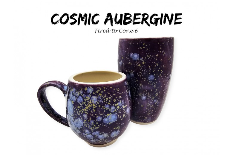 Featured Glaze Combination - Cosmic Aubergine