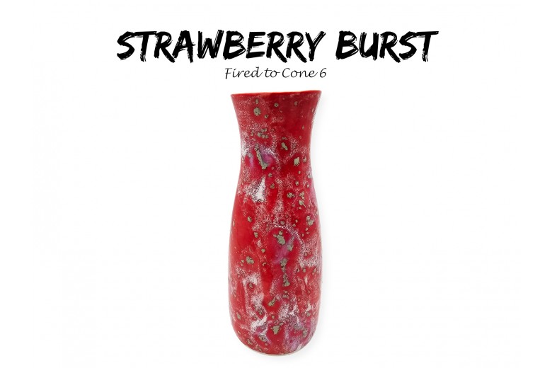 Featured Glaze Combination - Strawberry Burst