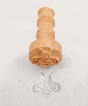 Clay Stamp - Bee