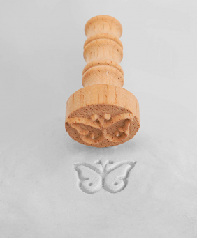 Clay Stamp - Butterfly