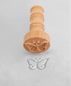 Clay Stamp - Butterfly