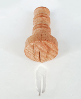 Clay Stamp - Feather