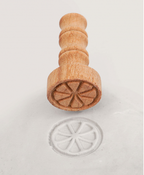 Clay Stamp - Lemon