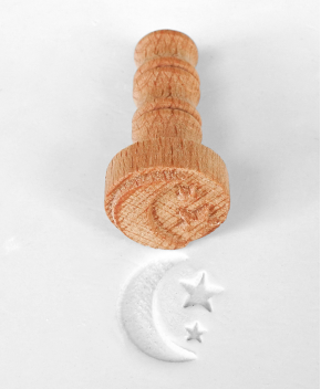 Clay Stamp - Moon