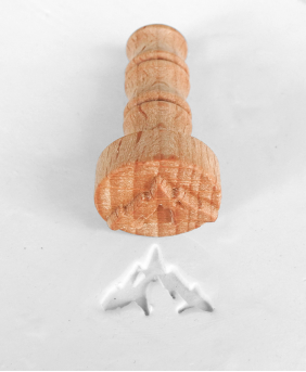 Clay Stamp - Mountain