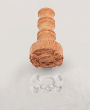 Clay Stamp - Skull