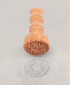 Clay Stamp - Wave
