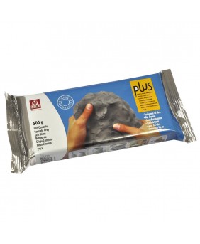 PLUS Air Dry Clay, Cement, 1.1 lb (500 g)