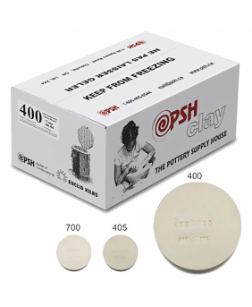 PSH #400X Cone 06 White Ceramic Clay Body, 10 kg