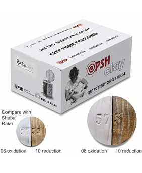 PSH #575X Raku Ceramic Clay Body, 10 kg