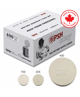 PSH #400X Cone 06 White Ceramic Clay Body, 10 kg