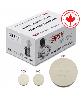 PSH #405X Cone 06 White Ceramic Clay Body, 10 kg