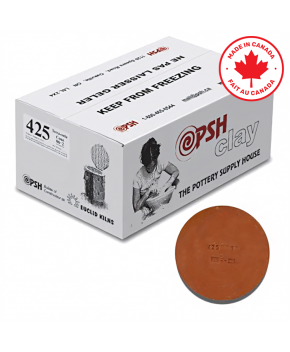 PSH #425 Cone 06 Red Ceramic Clay Body, 10 kg PSH #425 Cone 06 Red Ceramic Clay Body, 10 kg
