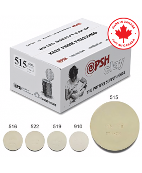 PSH #515X Cone 6 Cream Ceramic Clay Body, 10 kg