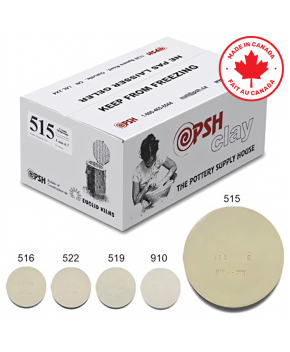 PSH #515 Cone 6 Cream Ceramic Clay Body, 10 kg PSH #515 Cone 6 Cream Ceramic Clay Body, 10 kg