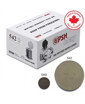 PSH #542X Cone 6 Grey Ceramic Clay Body, 10 kg