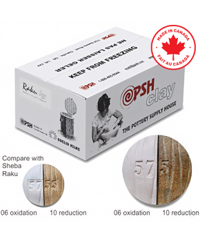 PSH #575 Raku Ceramic Clay Body, 10 kg PSH #575 Raku Ceramic Clay Body, 10 kg
