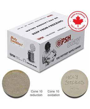 PSH Holy Smokie's Wood Salt Cone 10 Ceramic Clay Body, 10 kg PSH Holy Smokie's Wood Salt Cone 10 Ceramic Clay Body, 10 kg