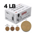 PSH #510 Cone 6 Warm Brown Ceramic Clay Body, 4 lb