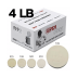 PSH #519 Cone 6 White Ceramic Clay Body, 4 lb