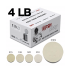 PSH #519S Cone 6 White Grogged Stoneware Ceramic Clay Body, 4 lb