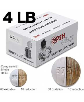 PSH #575 Raku Ceramic Clay Body, 4 lb
