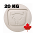 Plainsman H570 Cone 8-10 Grey-White Ceramic Clay Body, 20 kg