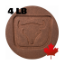 Plainsman M332 Cone 3-8 Brown Ceramic Clay Body, 4 lb
