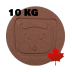 Plainsman M332G Cone 3-8 Brown Grogged Ceramic Clay Body, 10 kg