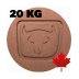 Plainsman M350 Cone 4-6 Medium Brown Ceramic Clay Body, 20 kg