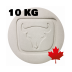Plainsman M370 Cone 4-7 White Ceramic Clay Body, 10 kg