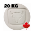 Plainsman M370 Cone 4-7 White Ceramic Clay Body, 20 kg