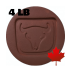 Plainsman M390 Cone 3-6 Dark Red Ceramic Clay Body, 4 lb