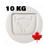 Plainsman P700 Cone 8-10 White Ceramic Clay Body, 10 kg