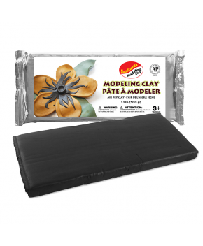 Sandtastik® Air Dry Modeling Clay, Black, 1.1 lb (500 g) Sandtastik® Air Dry Modeling Clay, Black, 1.1 lb (500 g)