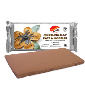 Sandtastik® Air Dry Modeling Clay, Terracotta, 1.1 lb (500 g)