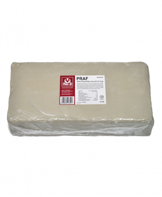 SIO-2® PRAF White Sculpture/Raku High Fire Ceramic Clay Body, 27.6 lb SIO-2® PRAF White Sculpture/Raku High Fire Ceramic Clay Body, 27.6 lb
