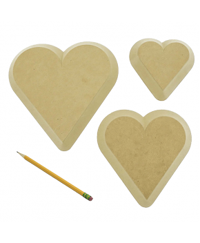 GR Pottery Forms - Heart Variety Pack (3-Piece) GR Pottery Forms - Heart Variety Pack (3-Piece)