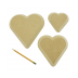GR Pottery Forms - Heart Variety Pack (3-Piece)