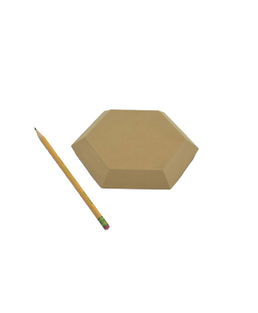 GR Pottery Form - Hexagon, 6.5" GR Pottery Form - Hexagon, 6.5"