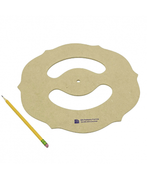 GR Pottery Form - Rim Template T4, Iris - 12.5” GR Pottery Form - Rim Template T4, Iris - 12.5”