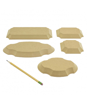 GR Pottery Forms - Plaque Pack (5-Piece)