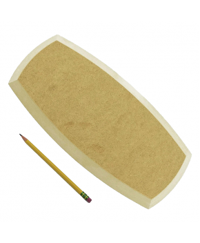 GR Pottery Form - Spherical Rectangle, 6.5x13.5" GR Pottery Form - Spherical Rectangle, 6.5x13.5"