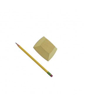 GR Pottery Form - Spherical Square, 3.5" GR Pottery Form - Spherical Square, 3.5"