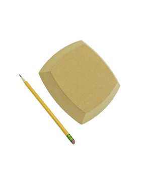 GR Pottery Form - Spherical Square, 6.5" GR Pottery Form - Spherical Square, 6.5"