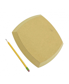 GR Pottery Form - Spherical Square, 9.5" GR Pottery Form - Spherical Square, 9.5"