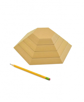 GR Pottery Forms - Hexagon Stack Pack (4-Piece)