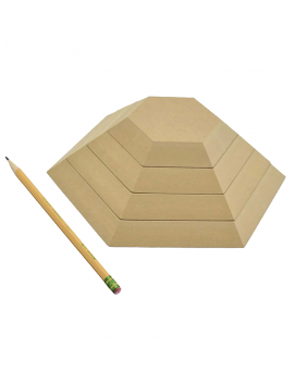 GR Pottery Forms - Hexagon Stack Pack (4-Piece)